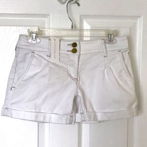 New York & Co white denim jeans shorts NEW Unworn